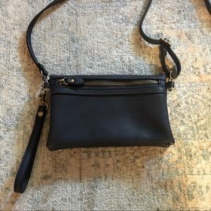 Joy Susan Navy Clutch or Crossbody